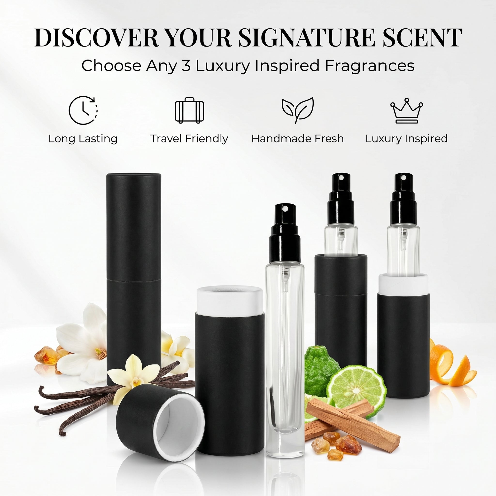 Sample Pack / Discovery Set ( Pack Of 3) - MAKNZ PERFUMES