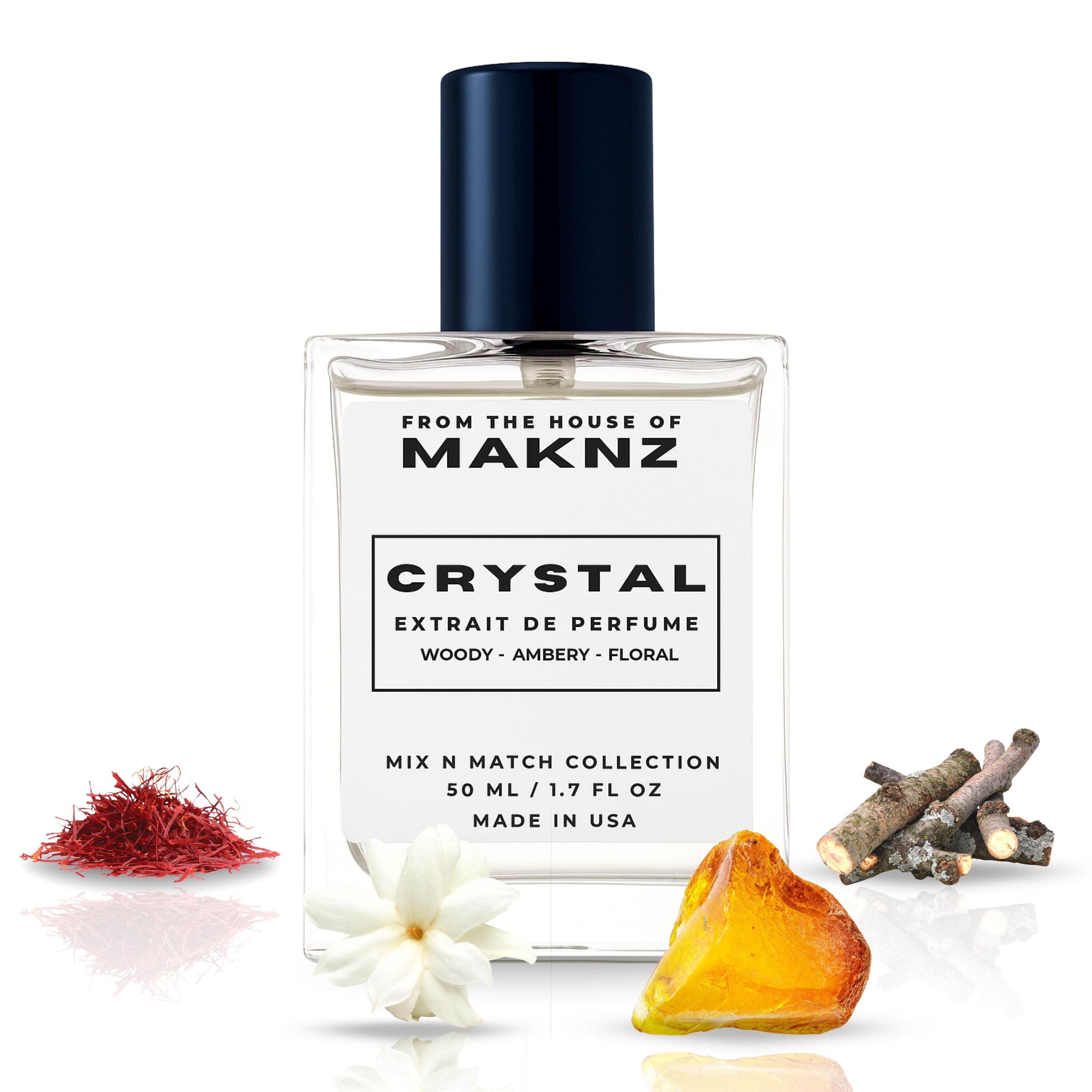 Cristal inspirado en el perfume Baccarat Rouge