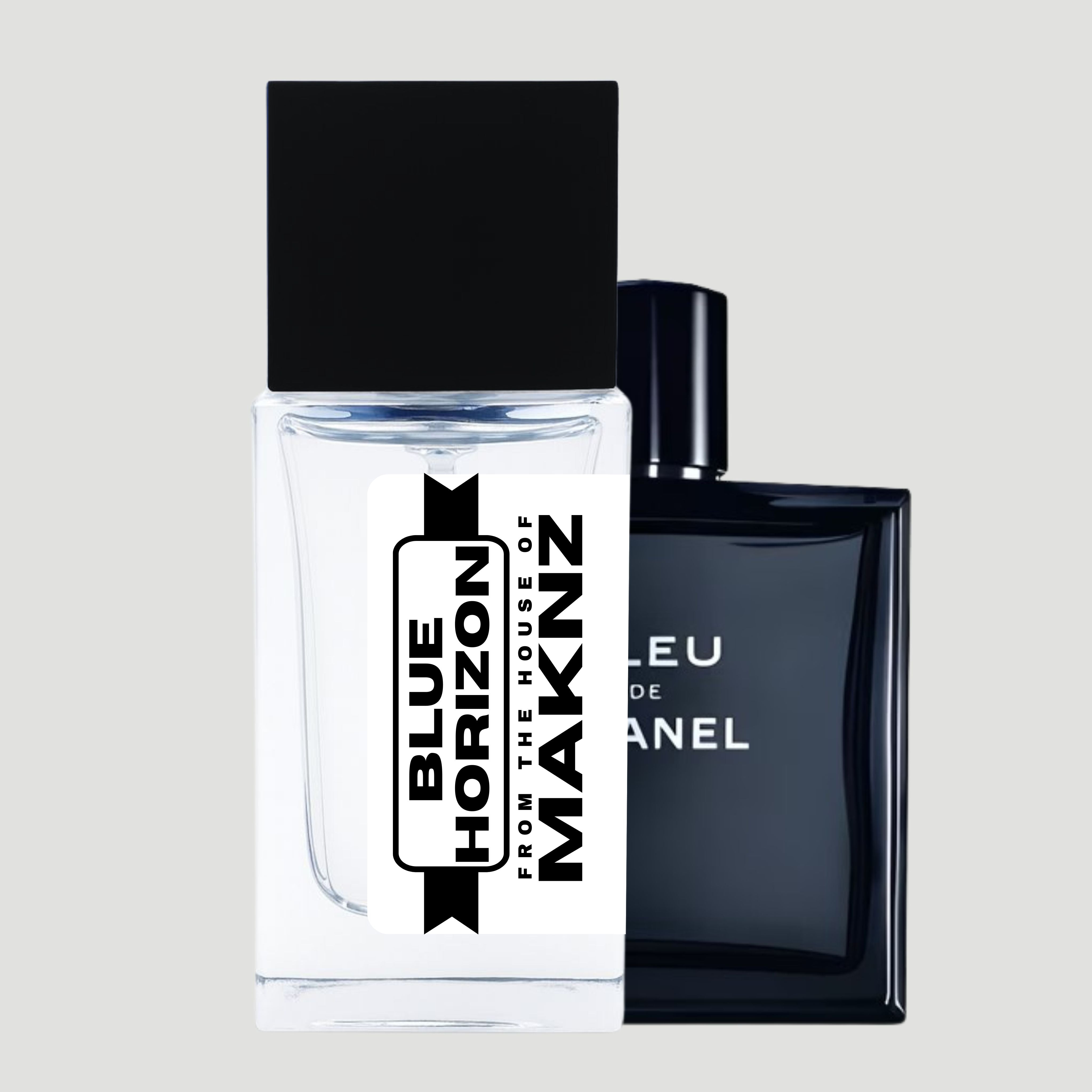 Horizonte azul inspirado en Bleu De Chanel