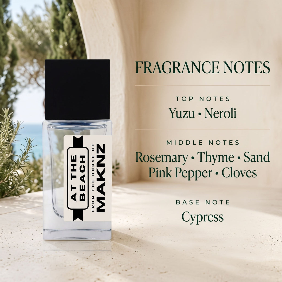 AT THE BEACH - MAKNZ PERFUMES