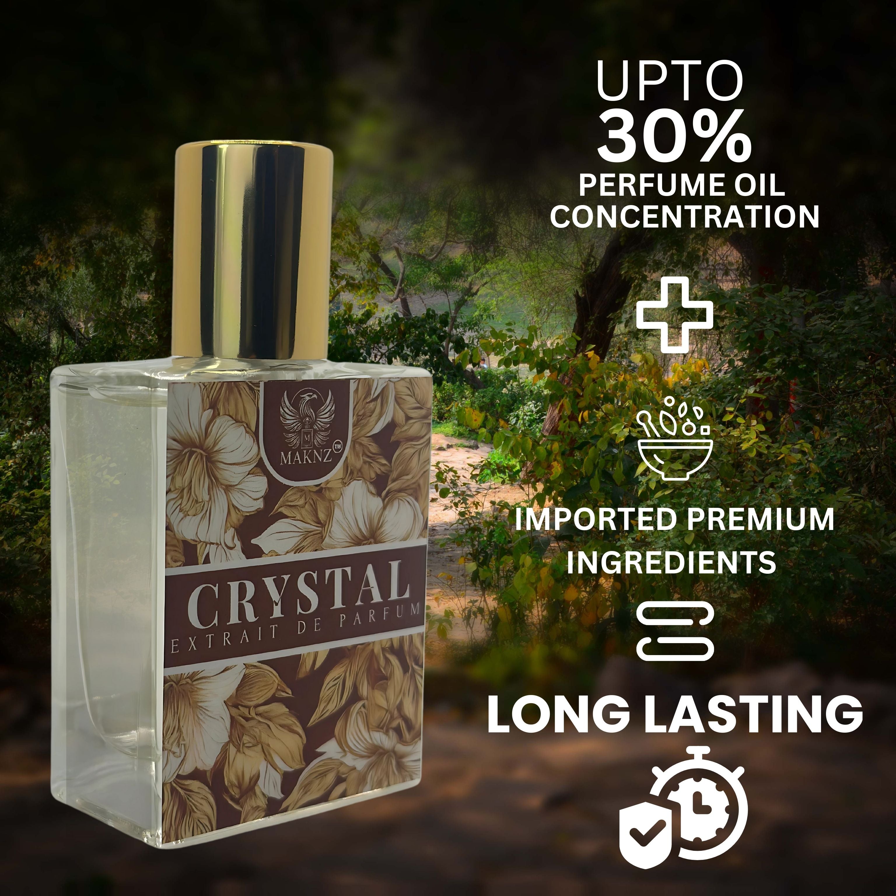 Crystal Perfume (Inspired By Baccarat Rouge 540)