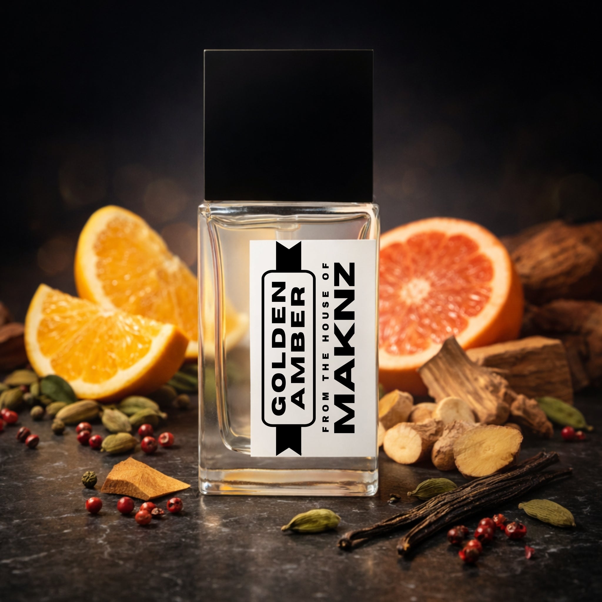 GOLDEN AMBER - MAKNZ PERFUMES