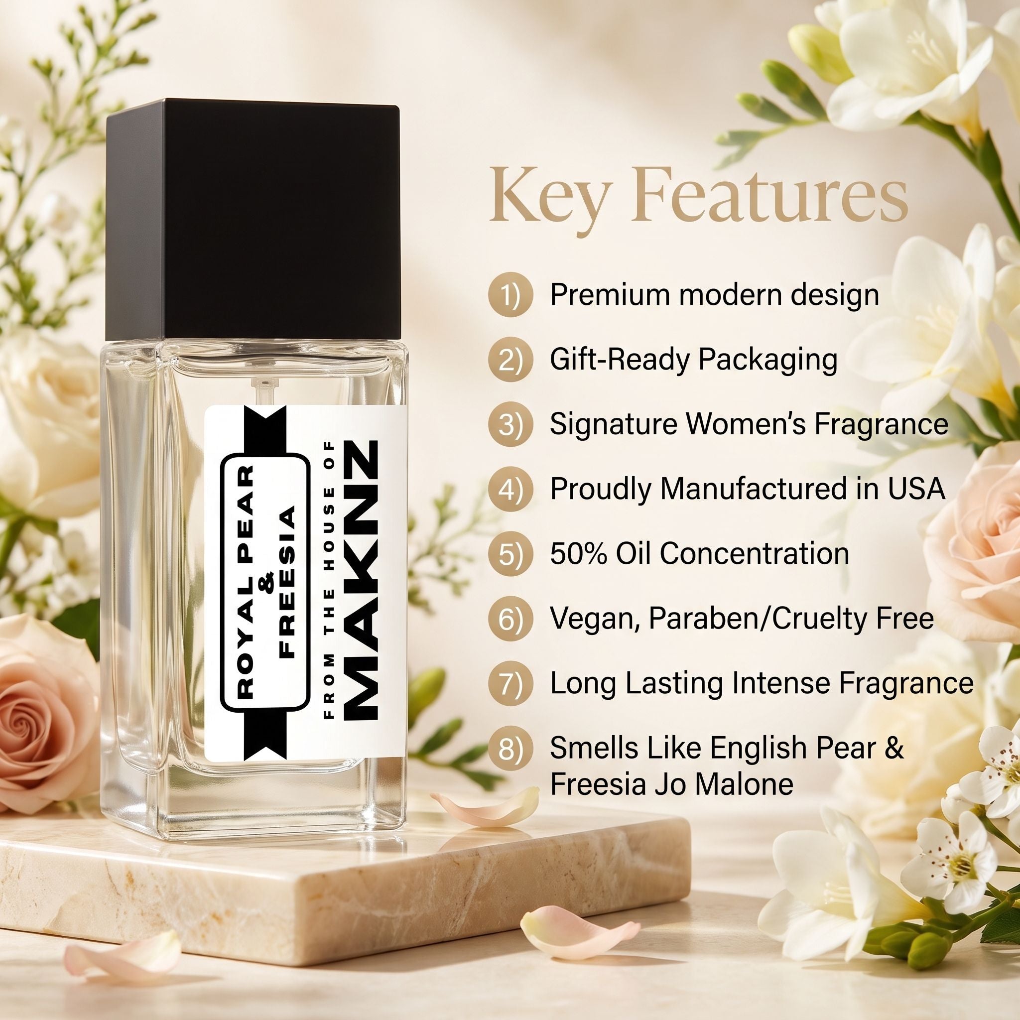 ROYAL PEAR & FRESSIA