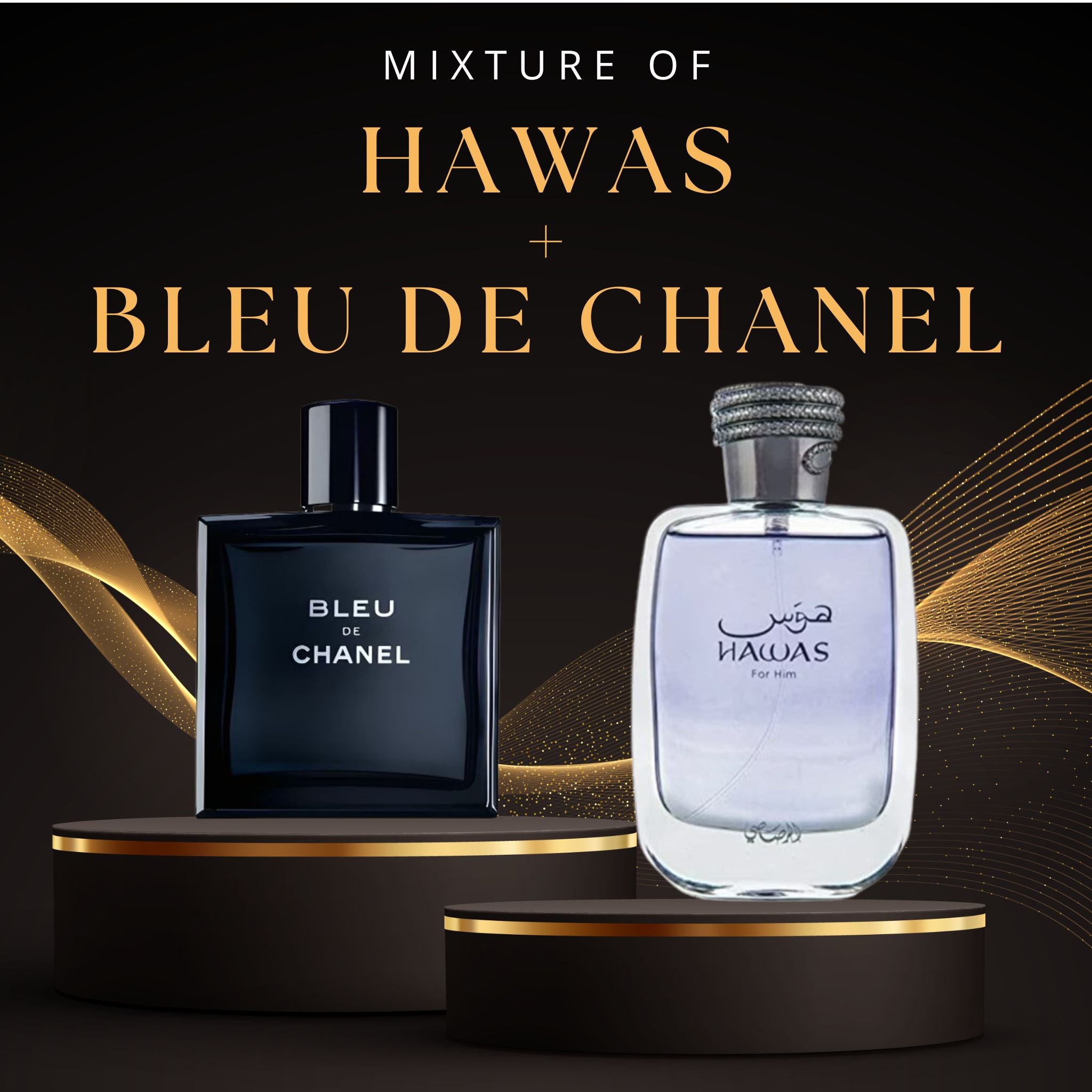 Ocean Aura - Mixture Of Hawas + Bleu De Chanel