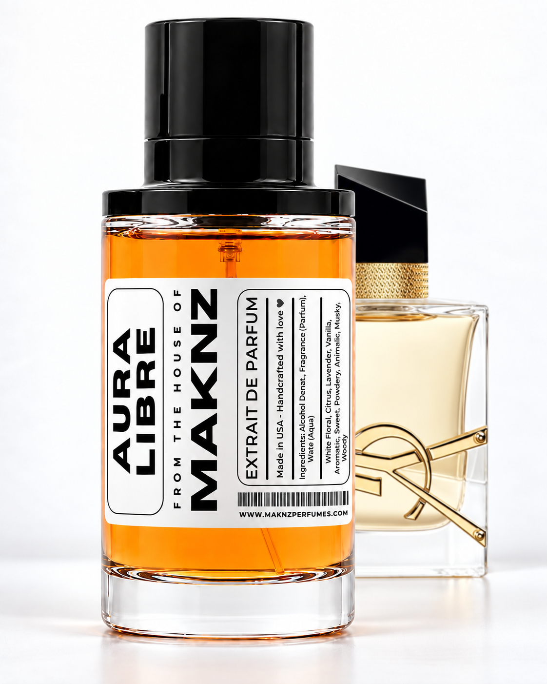 MAKNZ AURA LIBRE perfume inspired by YSL LIBRE