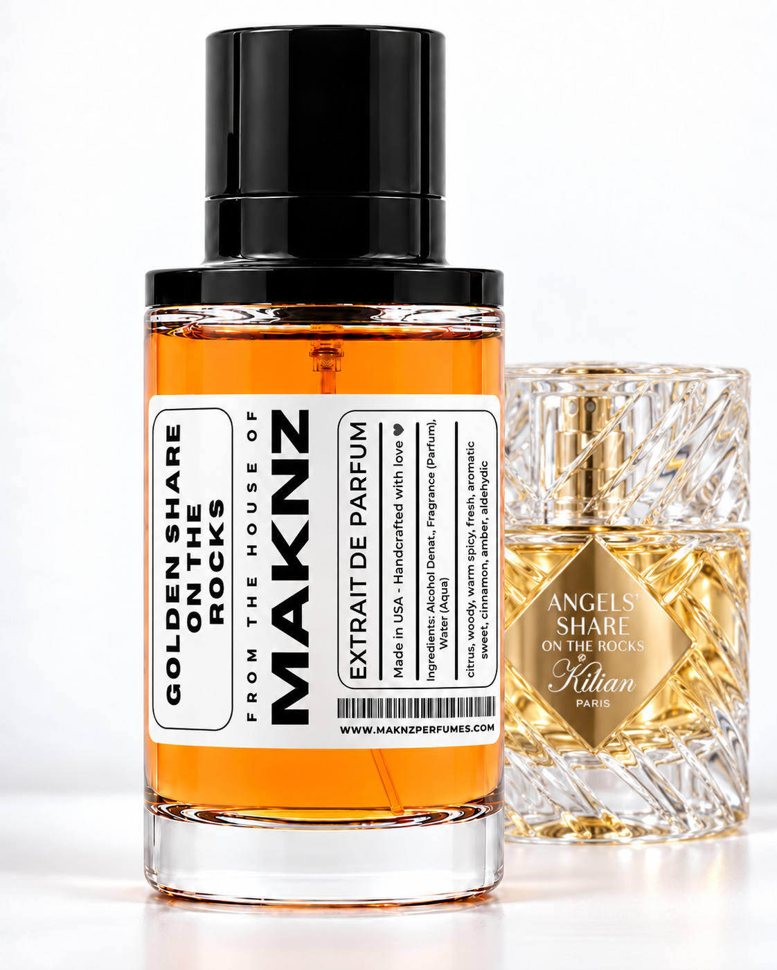 GOLDEN SHARE ON THE ROCKS - MAKNZ PERFUMES