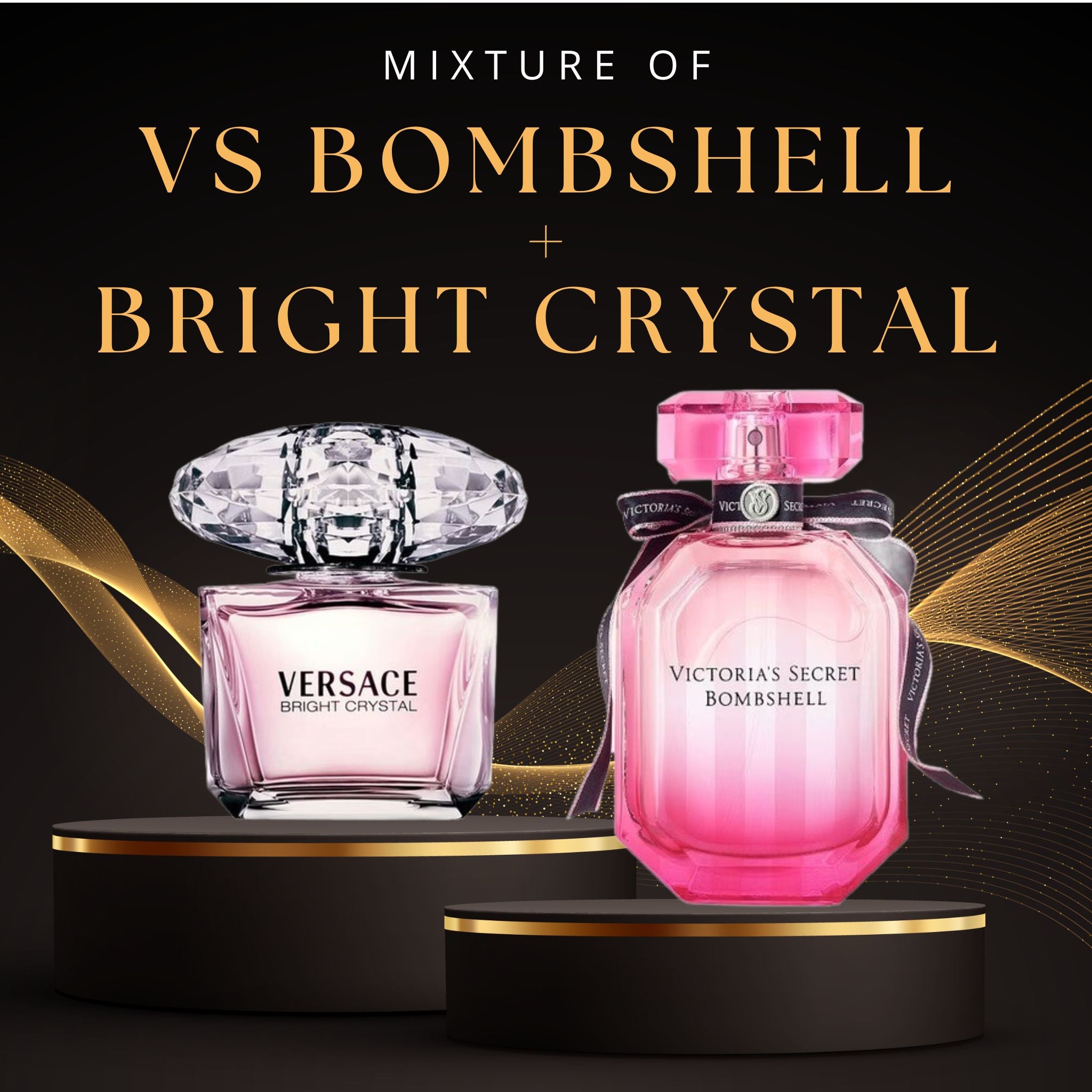 Pink Mirage - Mixture Of Bright Crystal + VS Bombshell