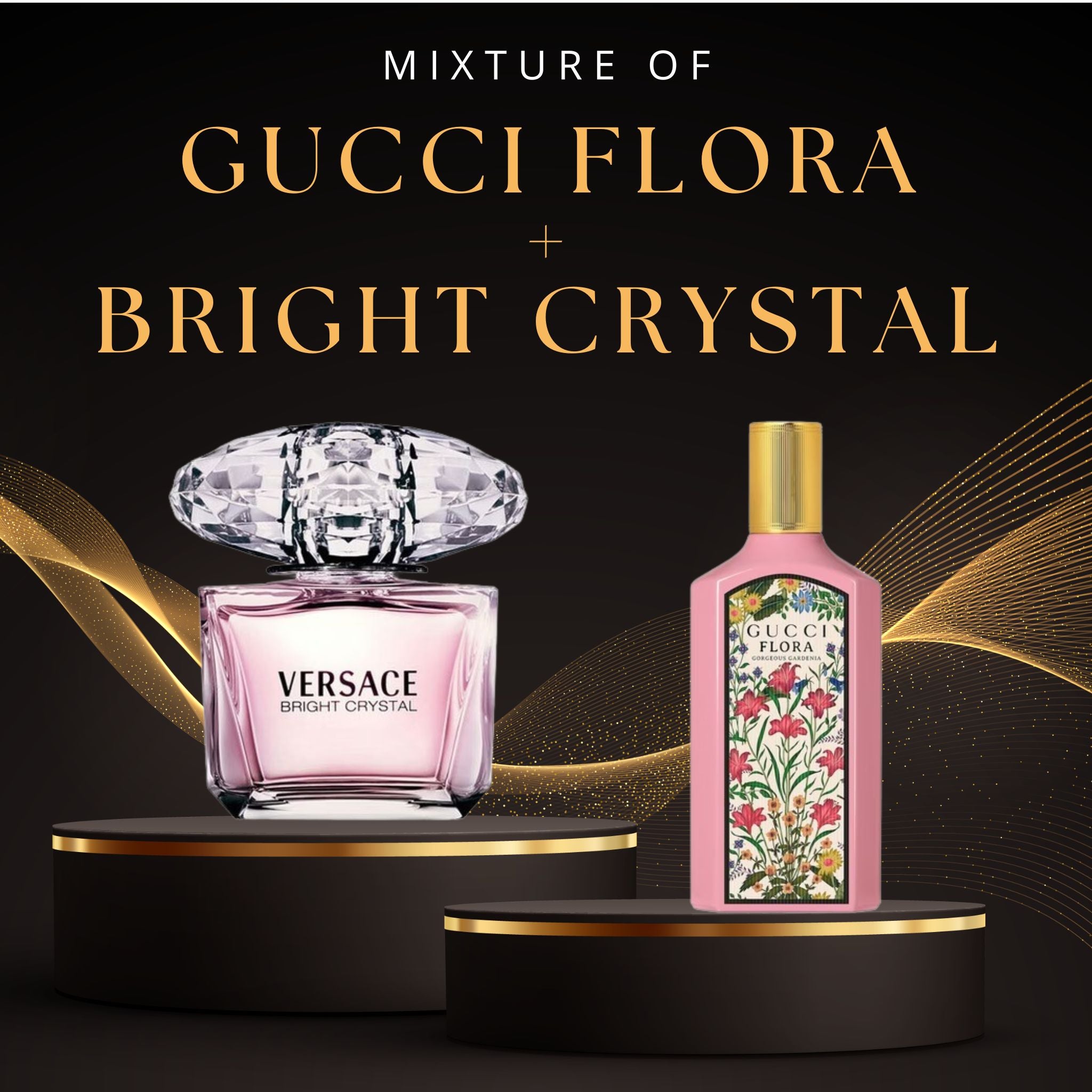 Angel Petal - Mixture Of Bright Crystal + Gucci Flora
